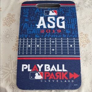 MLB ASG 2019 Blue and Red Seat Cushion